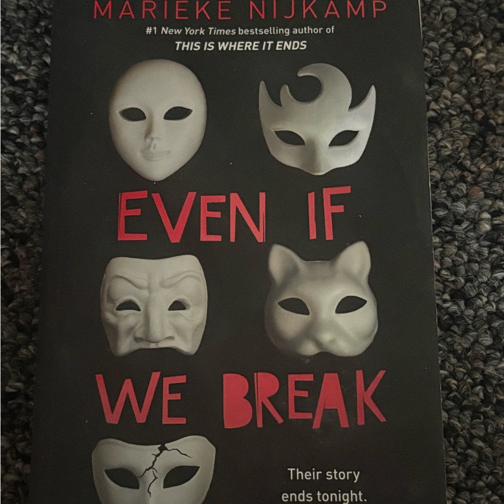 Even If We Break Book by Marieke Nijkamp